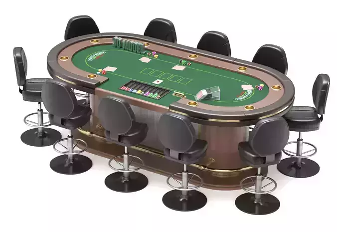 Poker Table Set