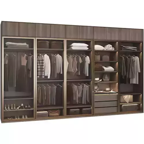 Wardrobe with filling 52