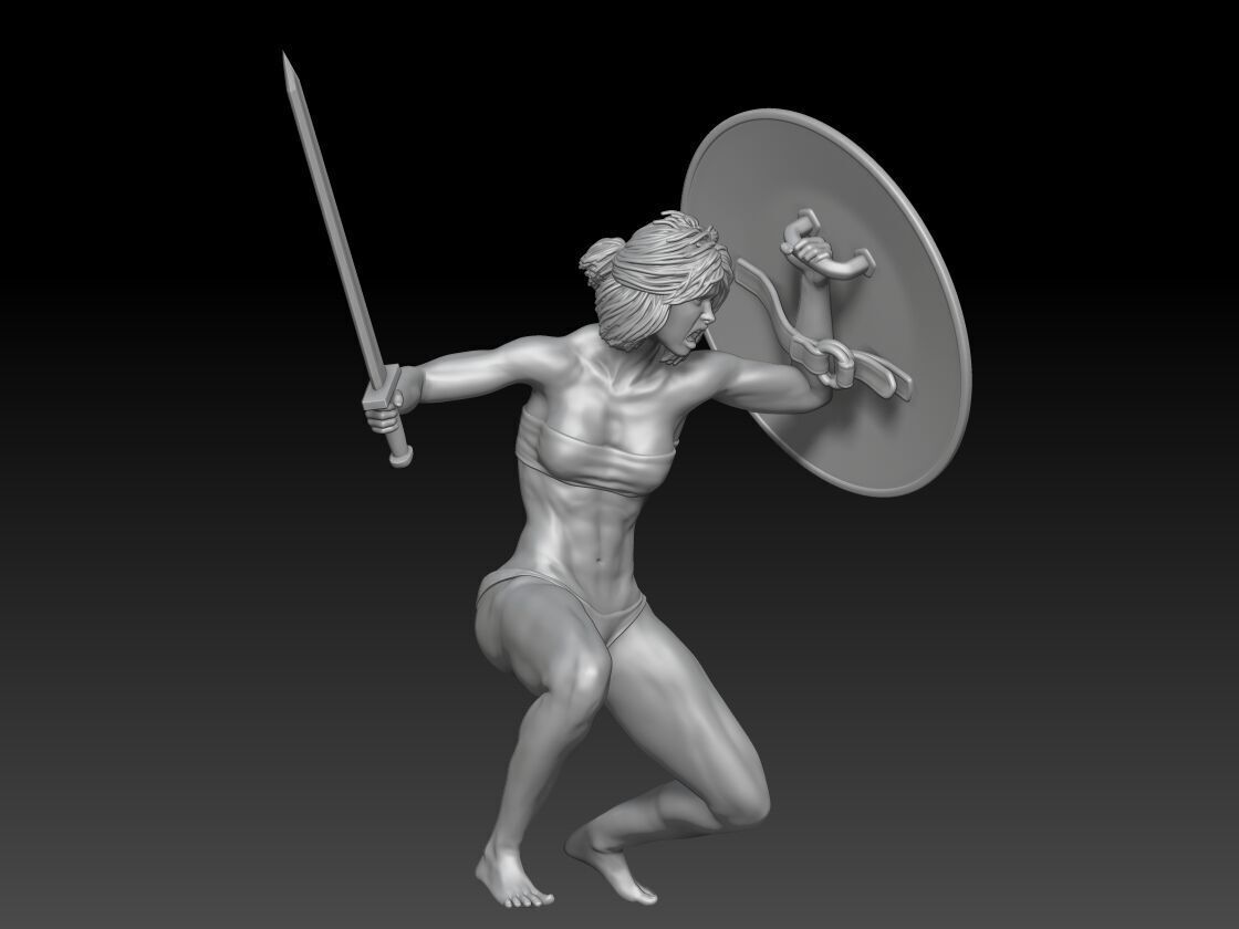 Female Pose References Drawing and Painting Inspiration 4 3D print model_3