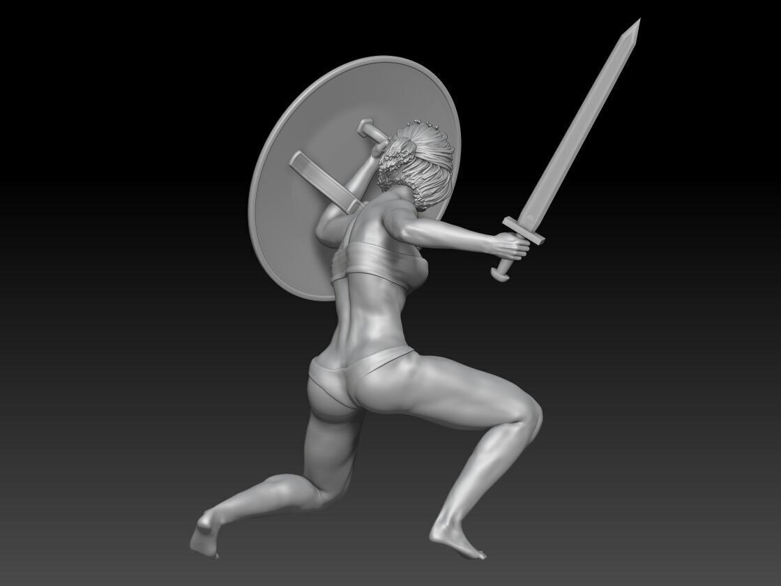 Female Pose References Drawing and Painting Inspiration 4 3D print model_2