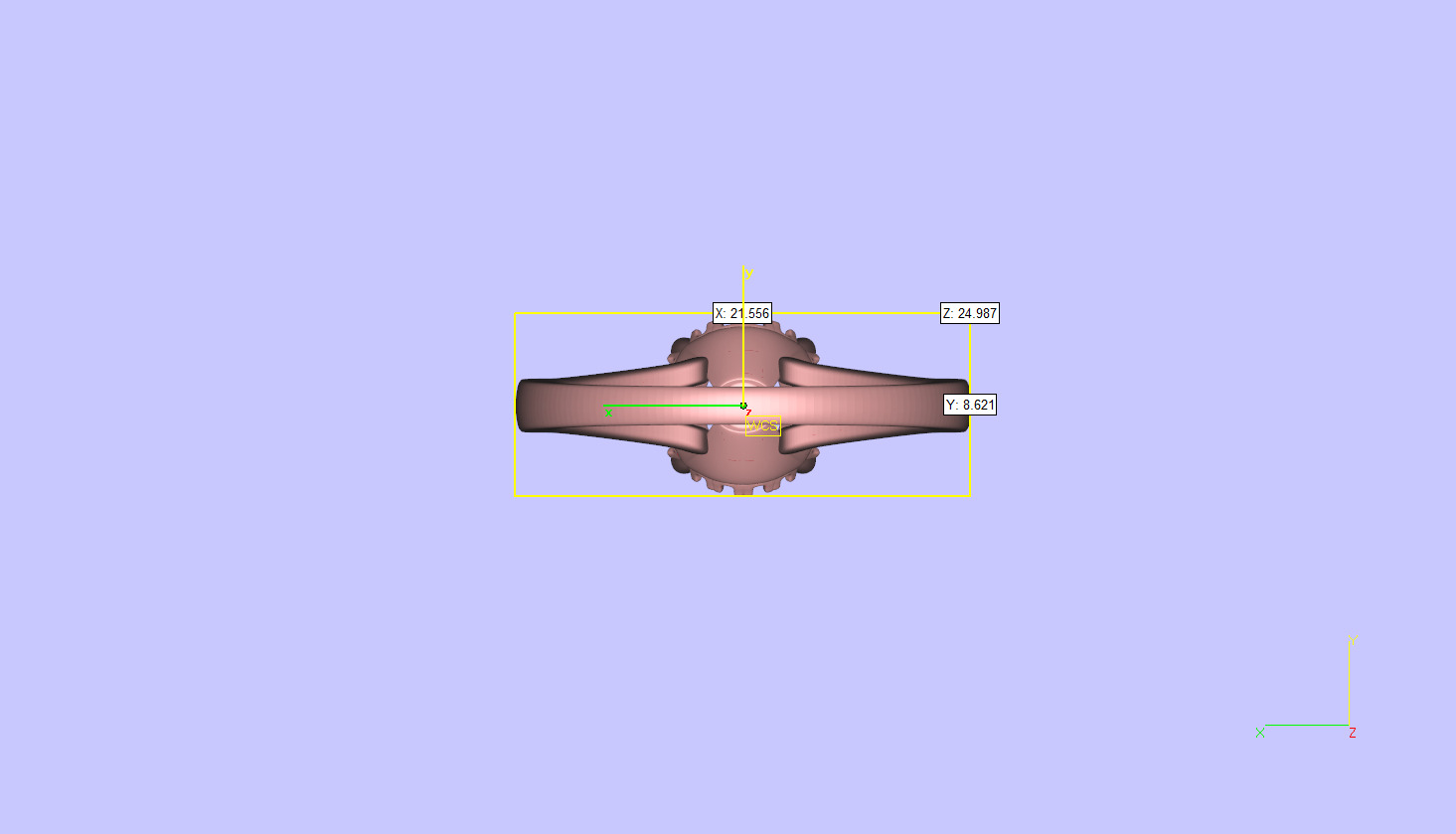 Split Shank With Round Cut Halo Diamond Ring 3D print model_16