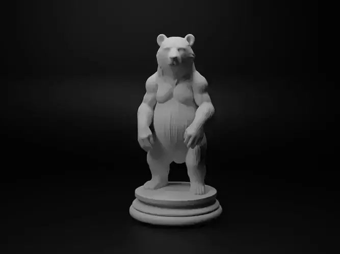 brown bear Animal Chess