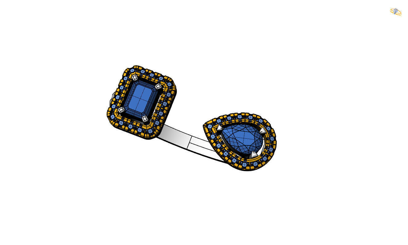 Messika Ring 3D print model_14