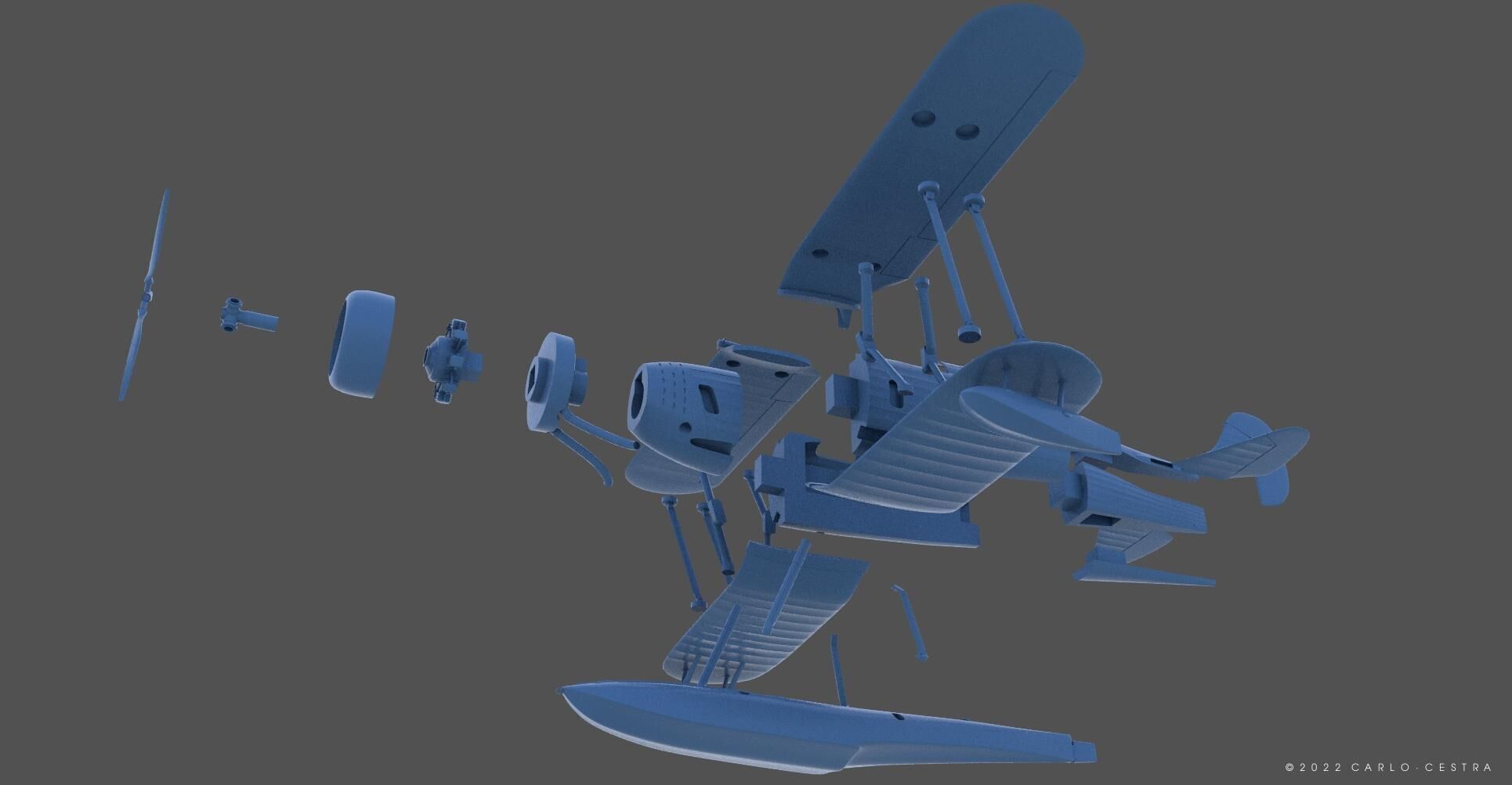 RO43 - Commercial license - 1-72 scale 3D print model_10