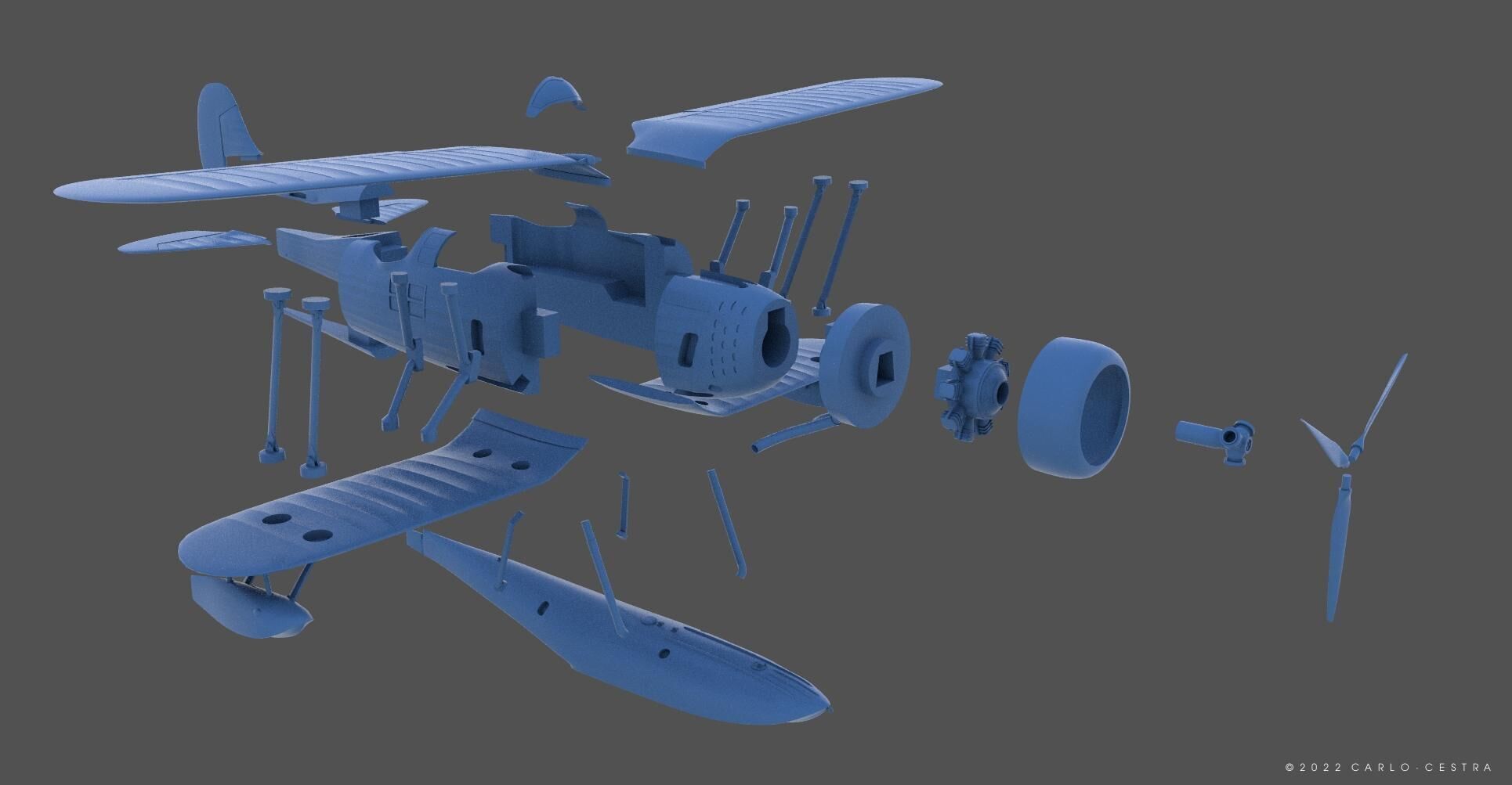 RO43 - Commercial license - 1-72 scale 3D print model_7