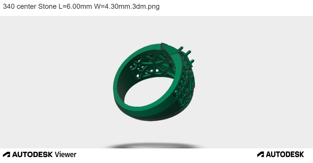 Futurist Matrix Ring 3D print model_2