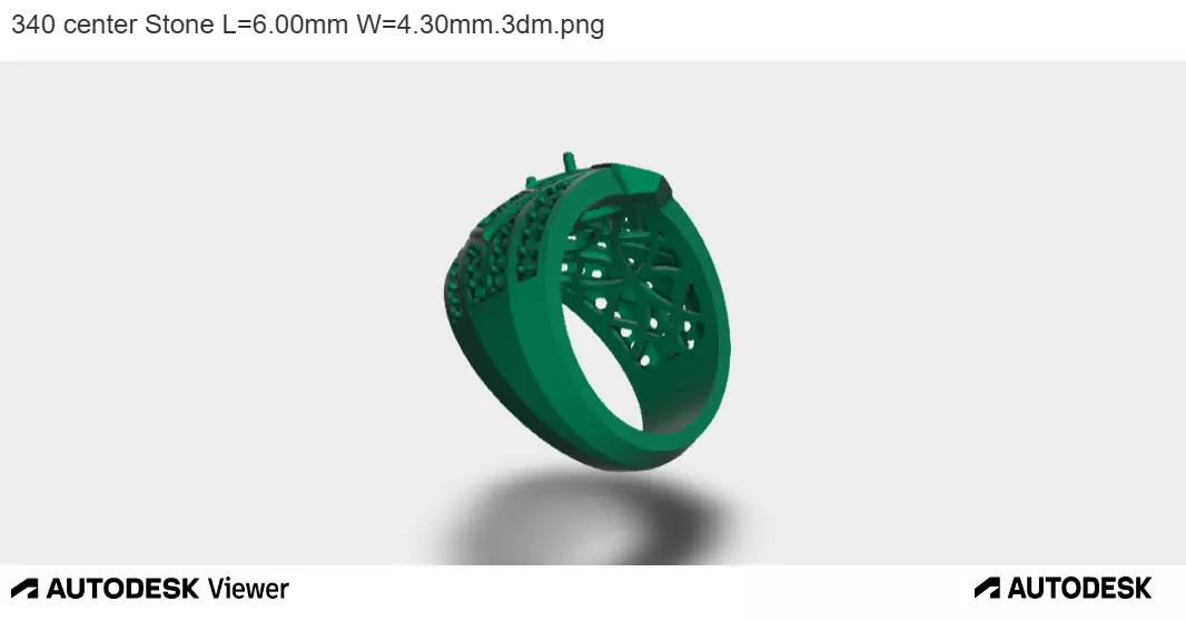 Futurist Matrix Ring 3D print model_0