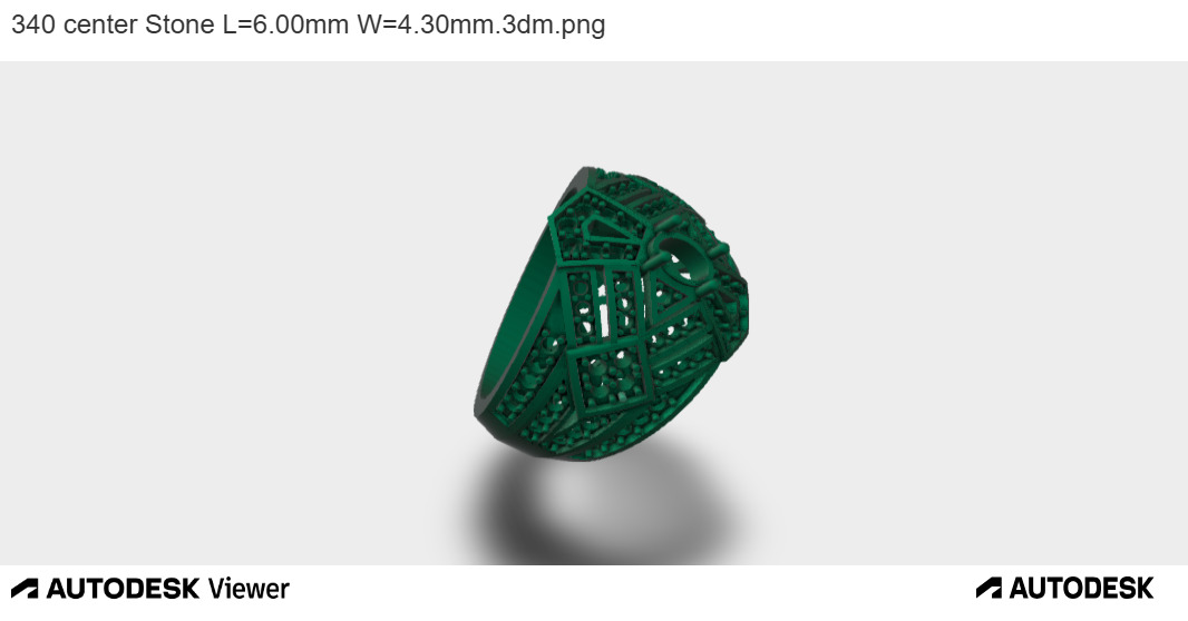 Futurist Matrix Ring 3D print model_3