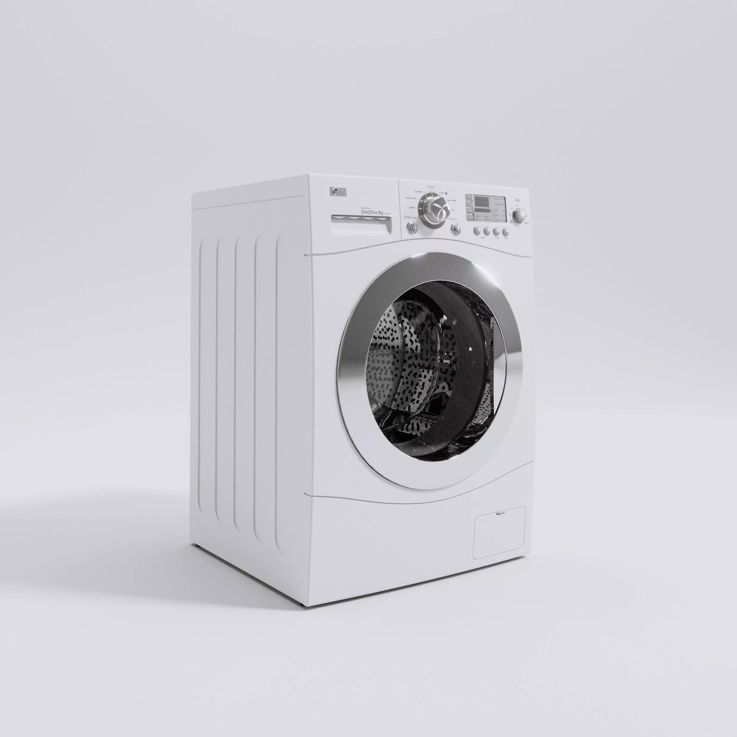 Washing Machine LG 3D model_0