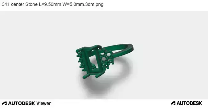 Enchanted Frame Ring 3D print model