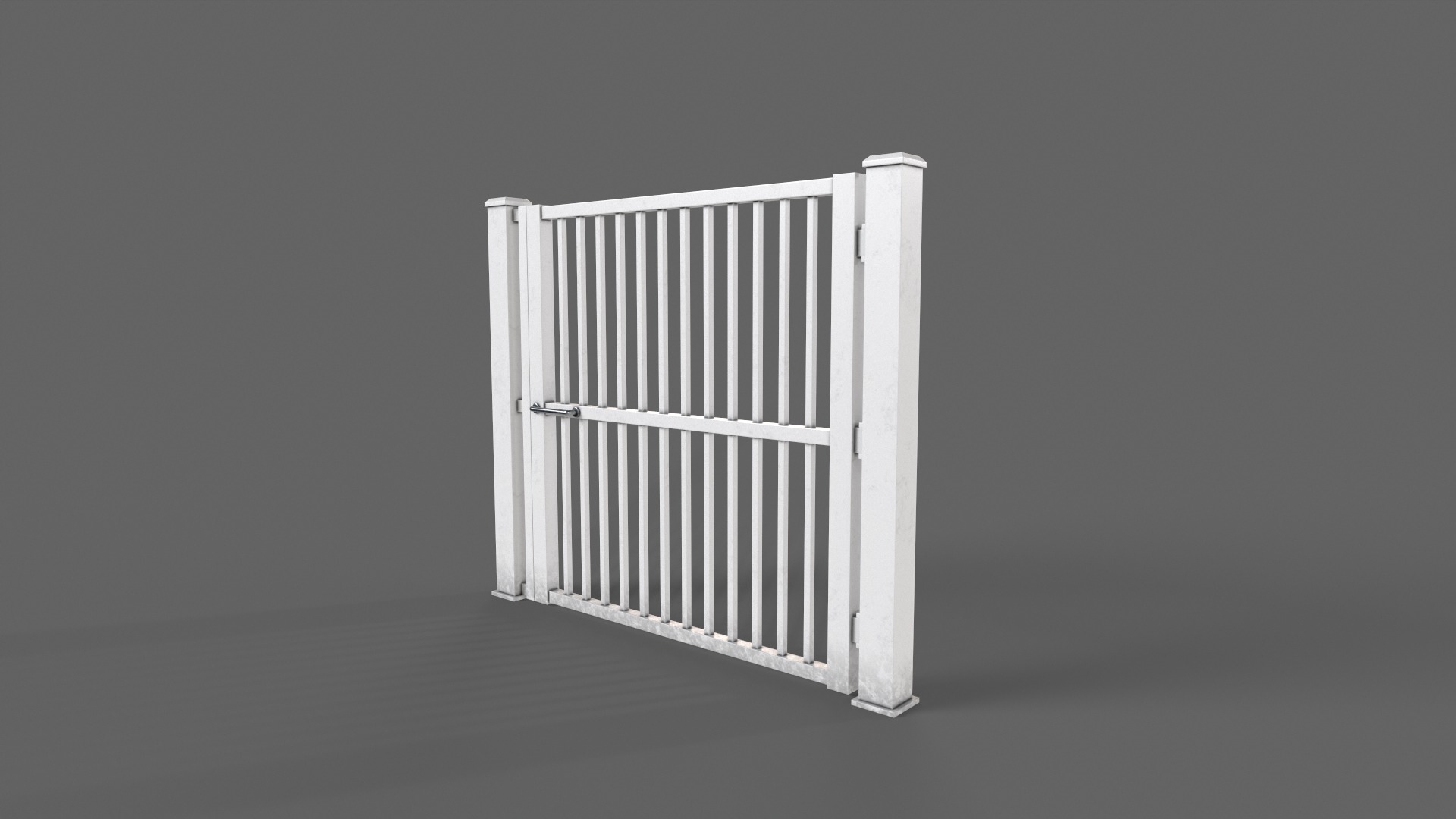 PBR Metal Gate A 3D Model Collection_46