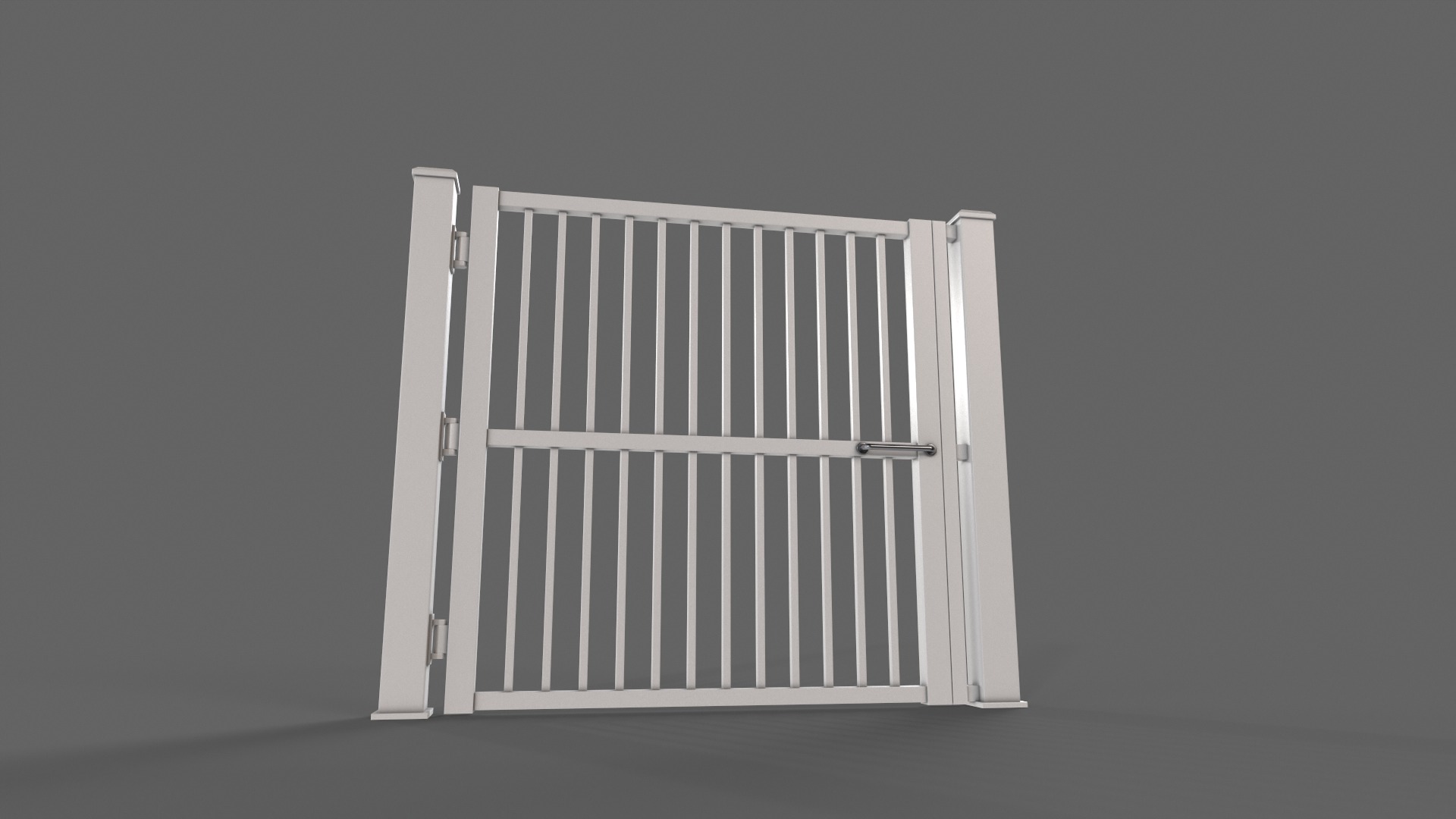PBR Metal Gate A 3D Model Collection_47