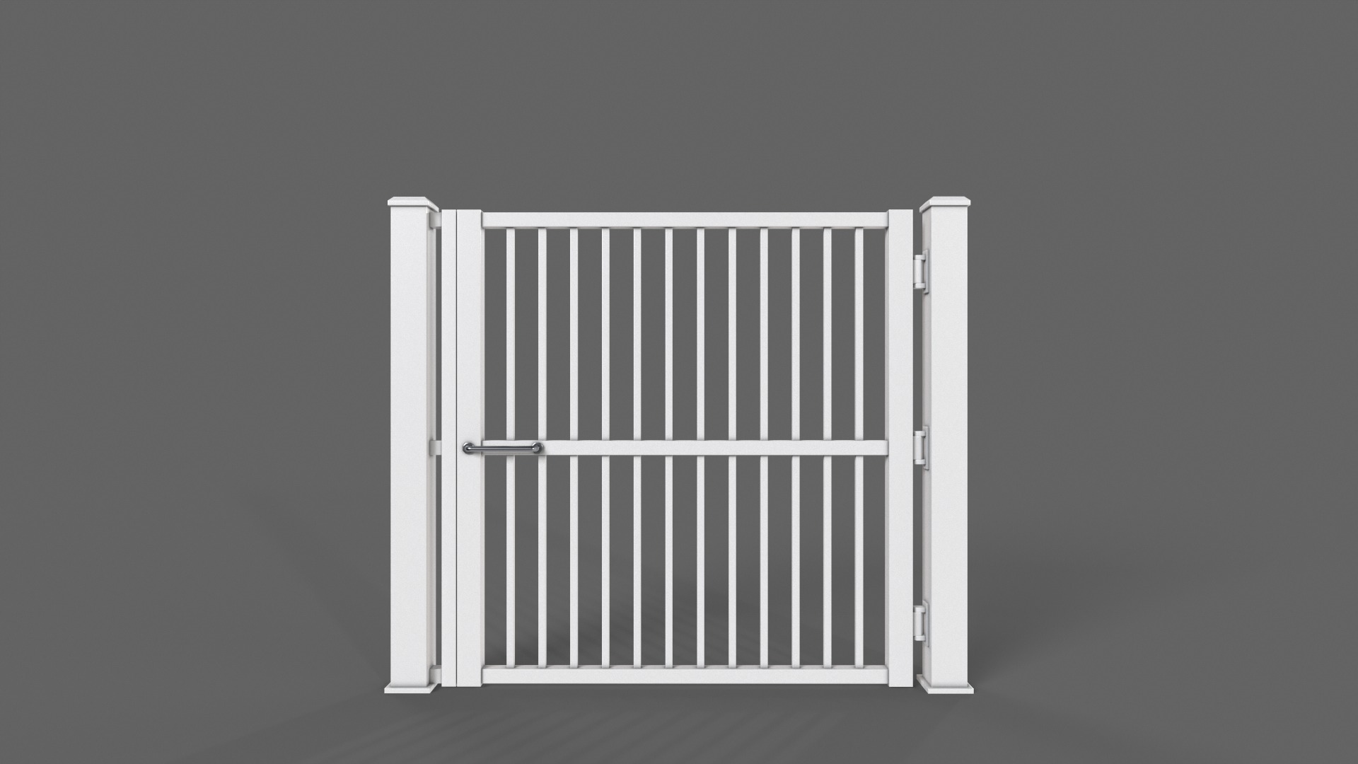 PBR Metal Gate A 3D Model Collection_43