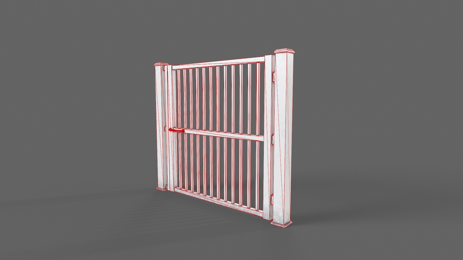 PBR Metal Gate A 3D Model Collection_50