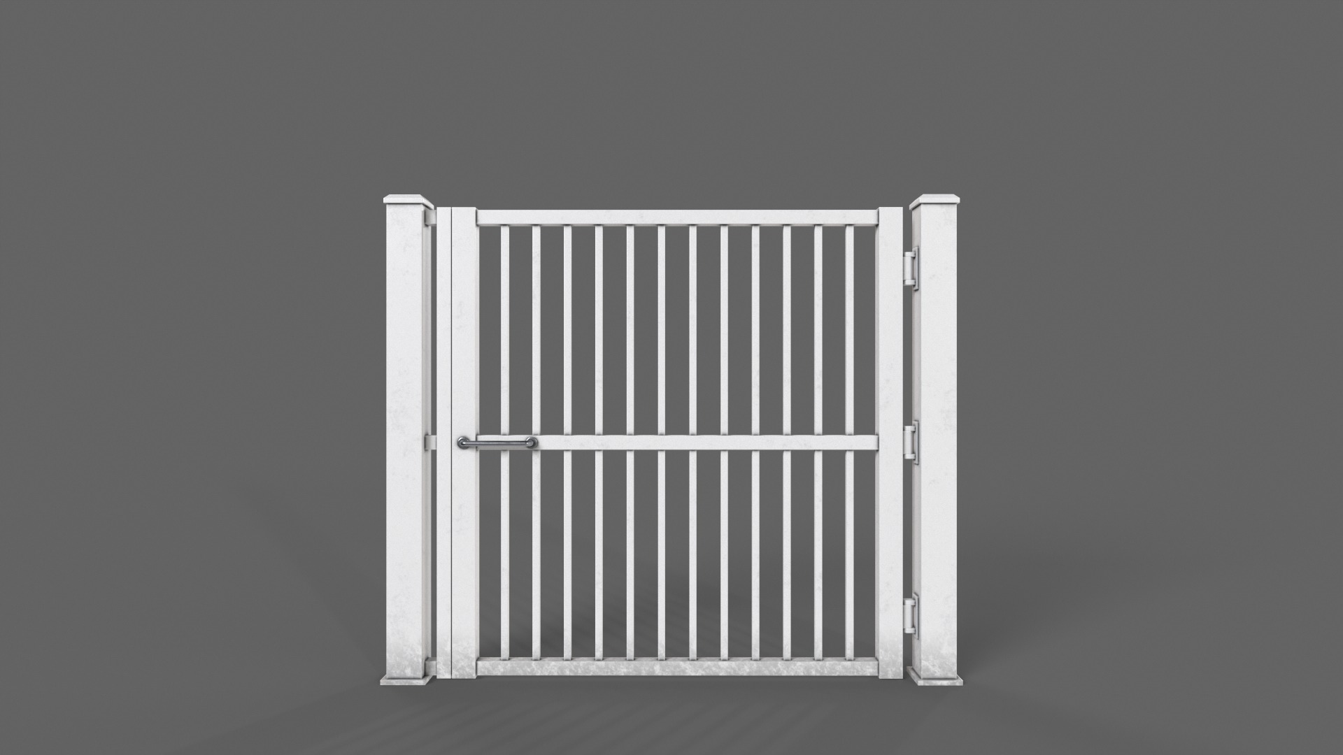 PBR Metal Gate A 3D Model Collection_44