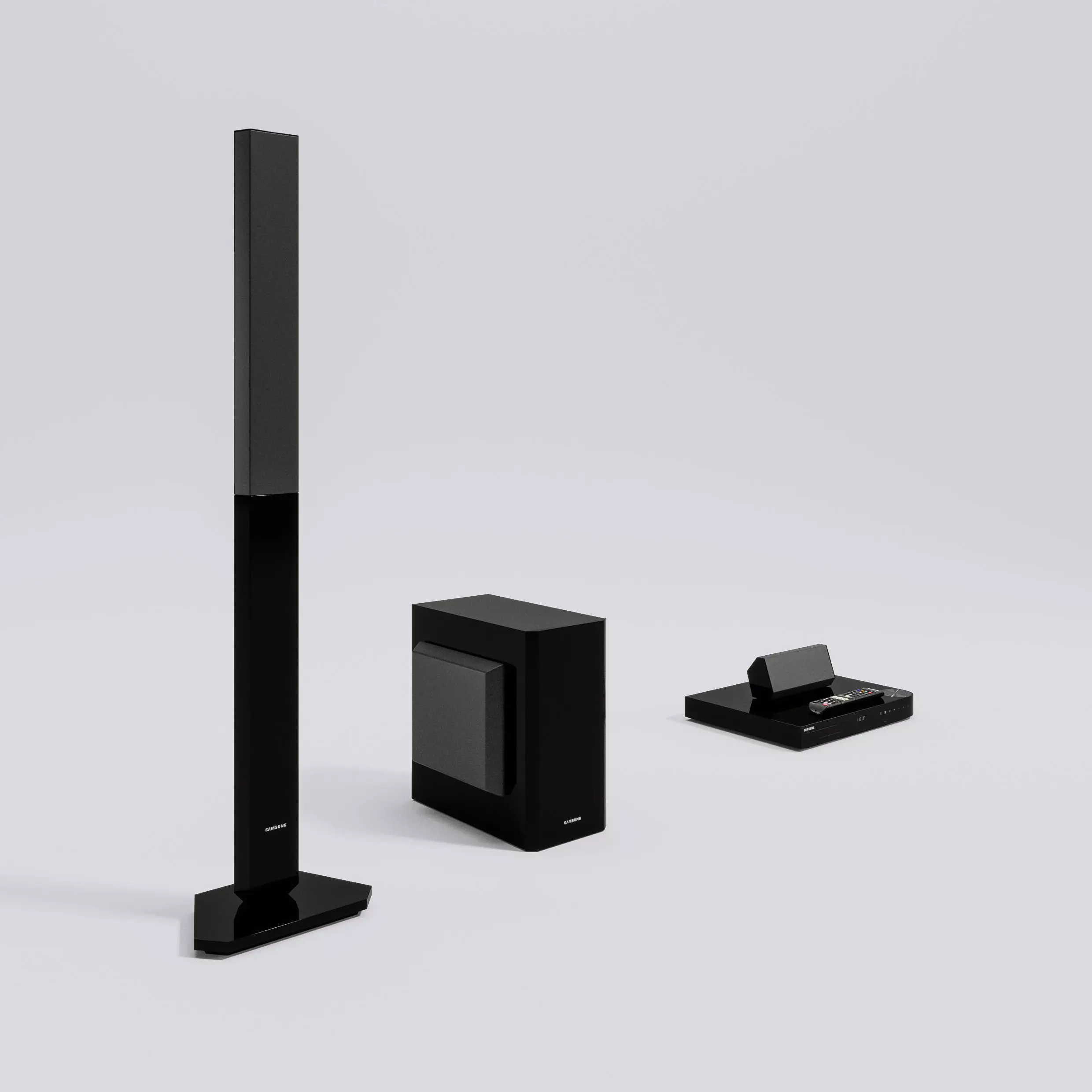 Home Cinema Samsung 3D model_0