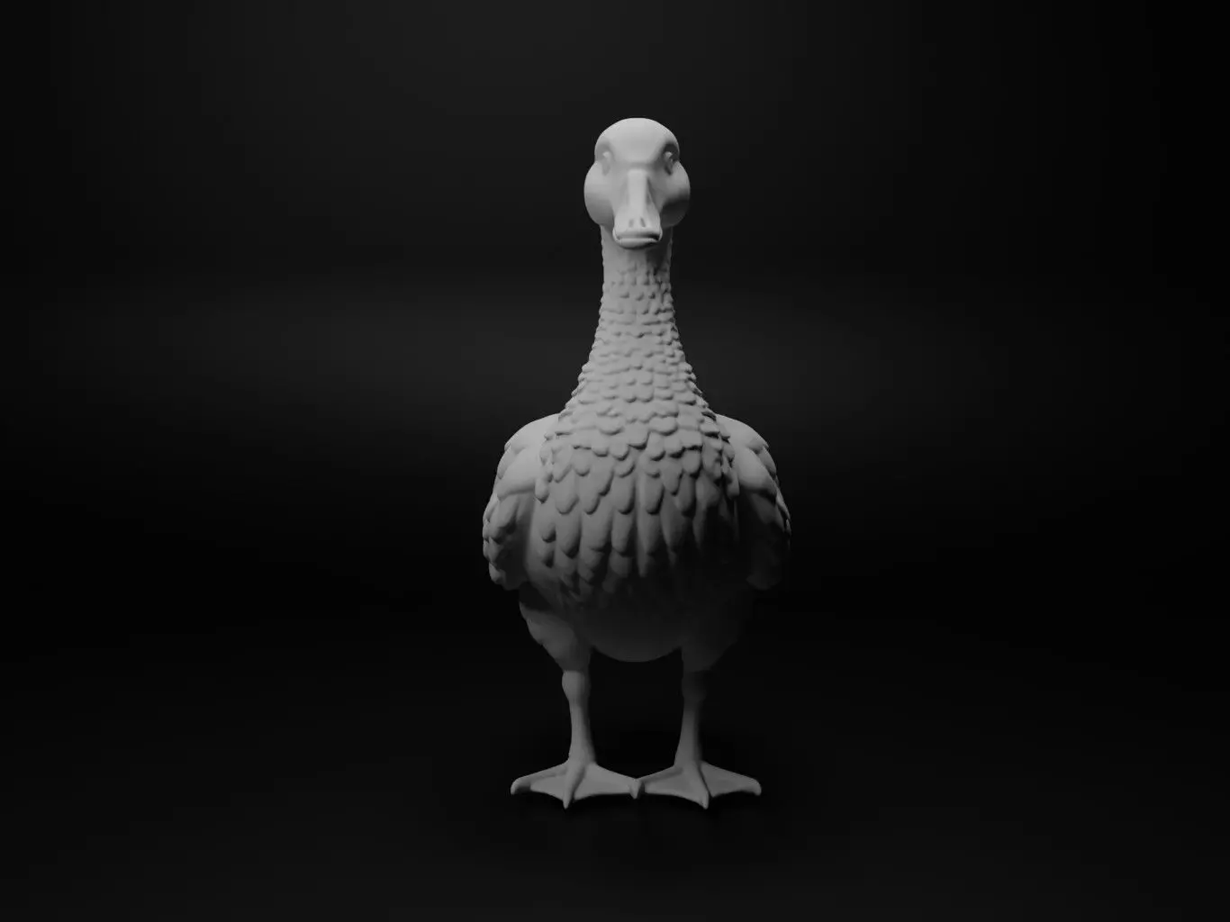 duck Animal Chess 3D print model_0