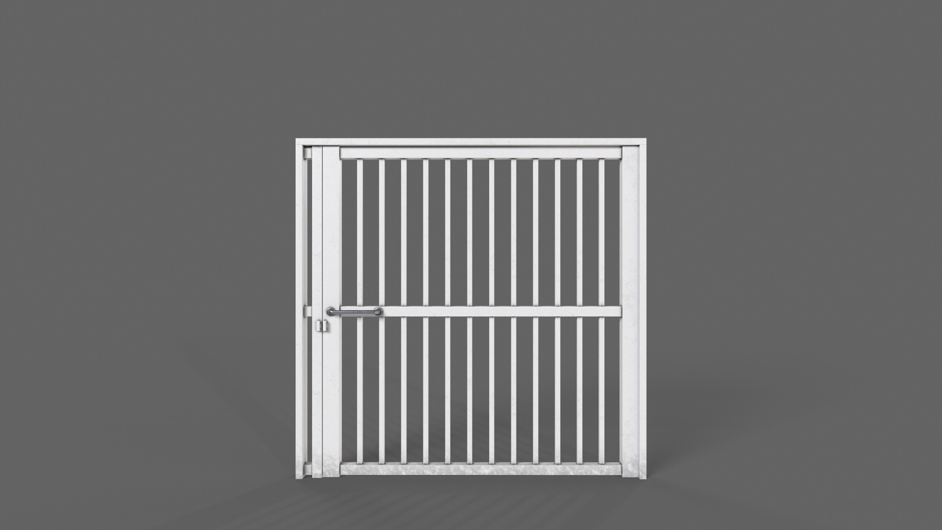 PBR Metal Gate B 3D Model Collection_45