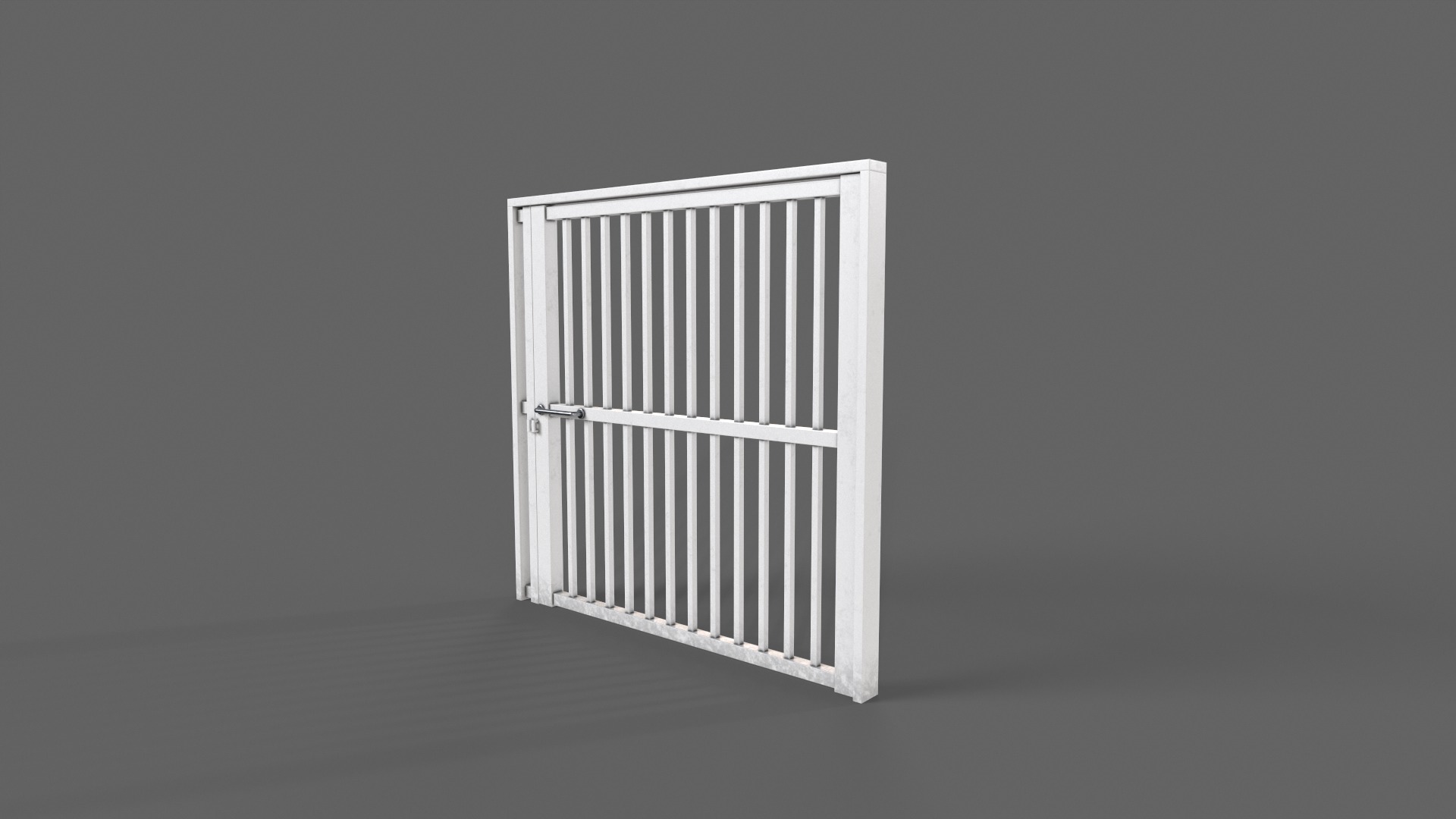PBR Metal Gate B 3D Model Collection_47