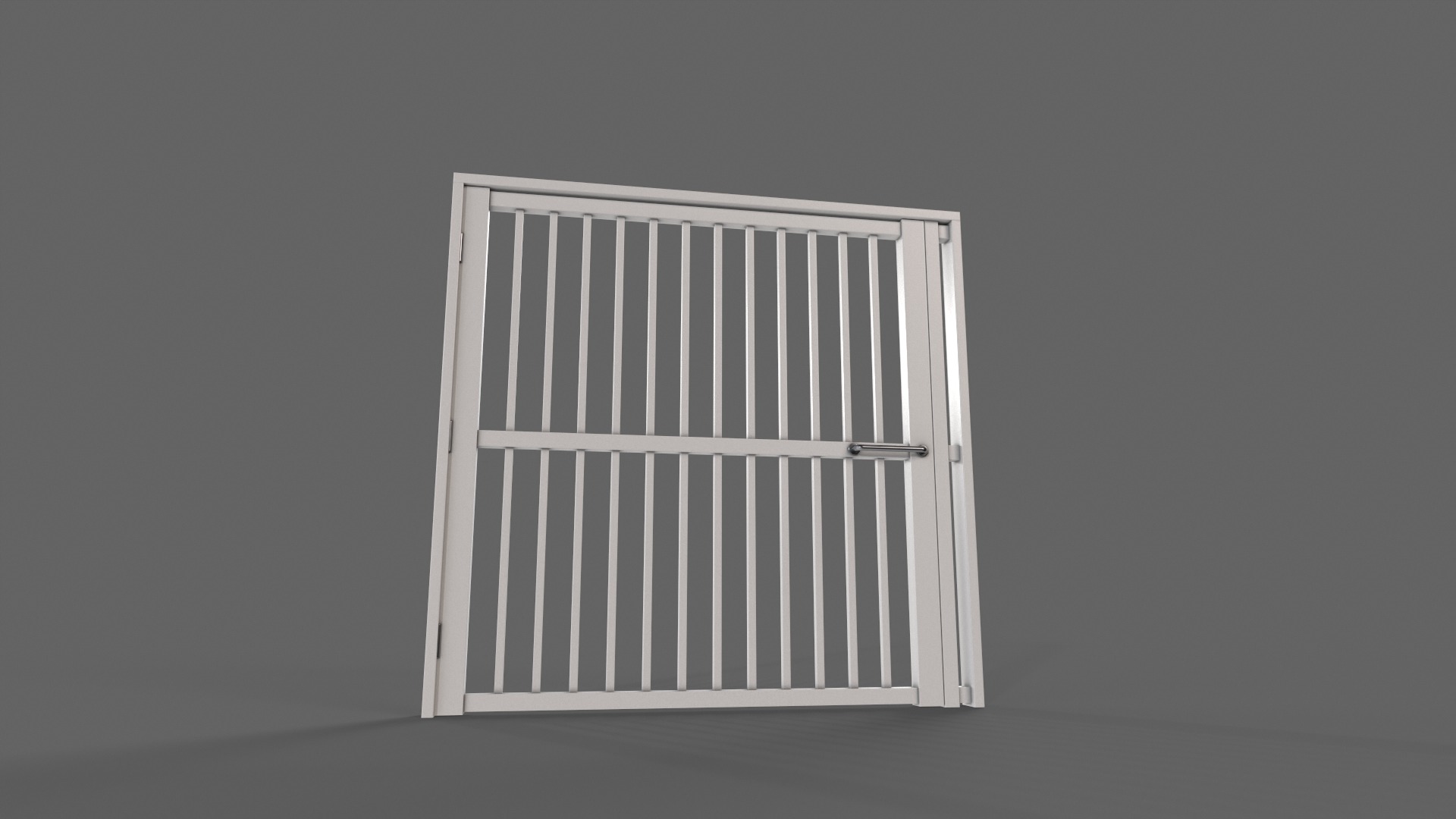 PBR Metal Gate B 3D Model Collection_48