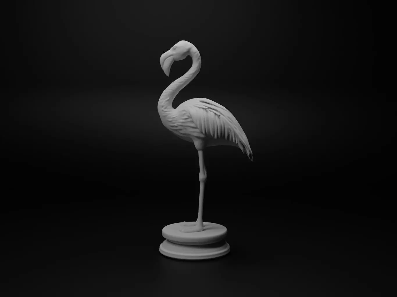 flamingo Animal Chess 3D print model