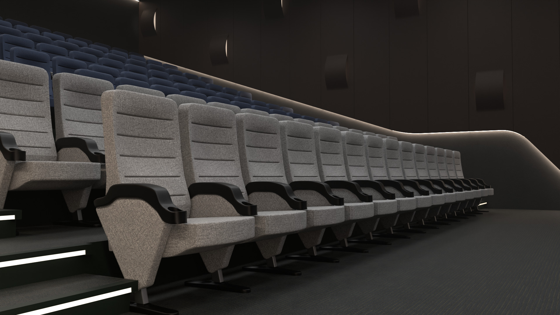 Brown Big Cinema 3D model_4