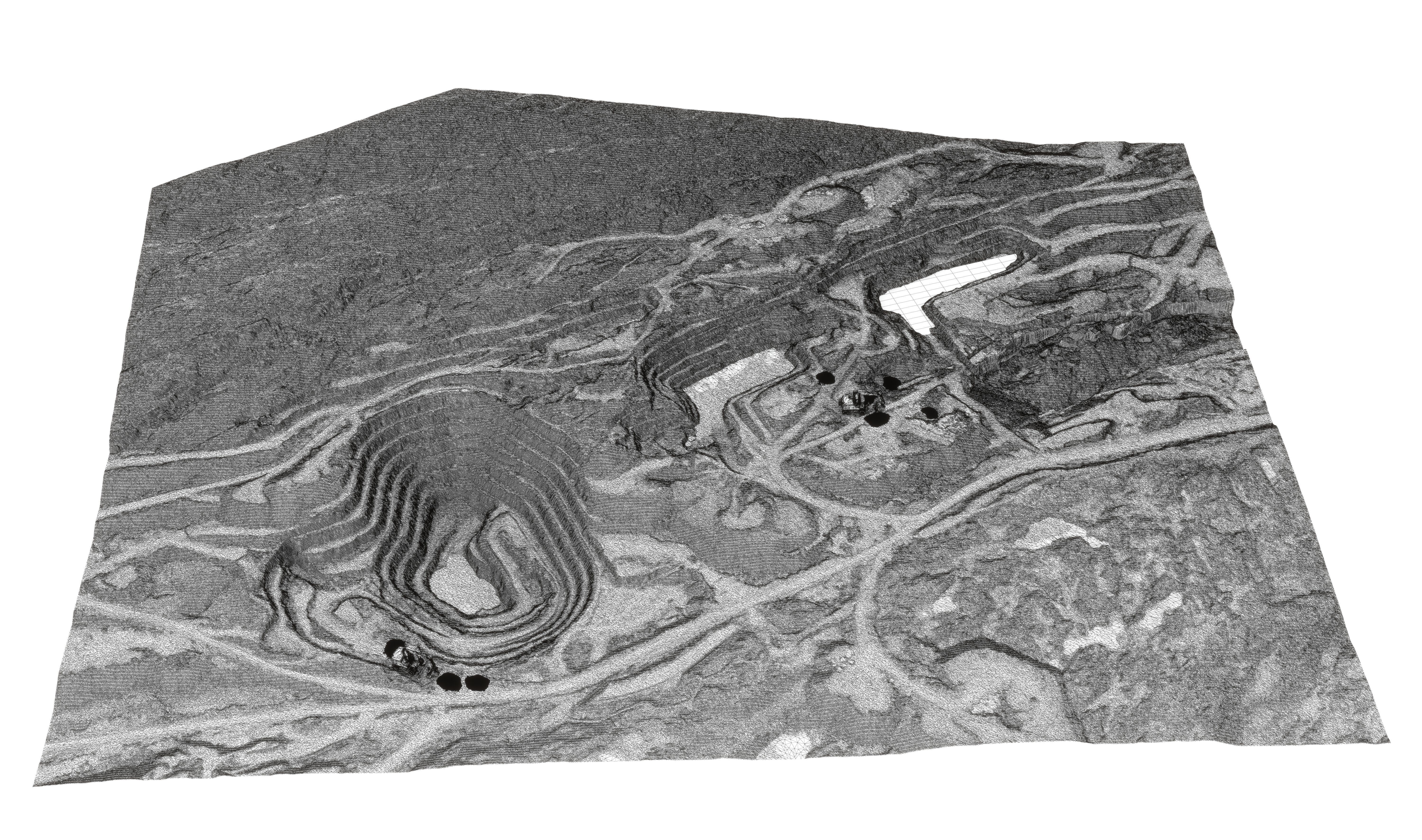 Scanned Opencast Mines 3D model_10