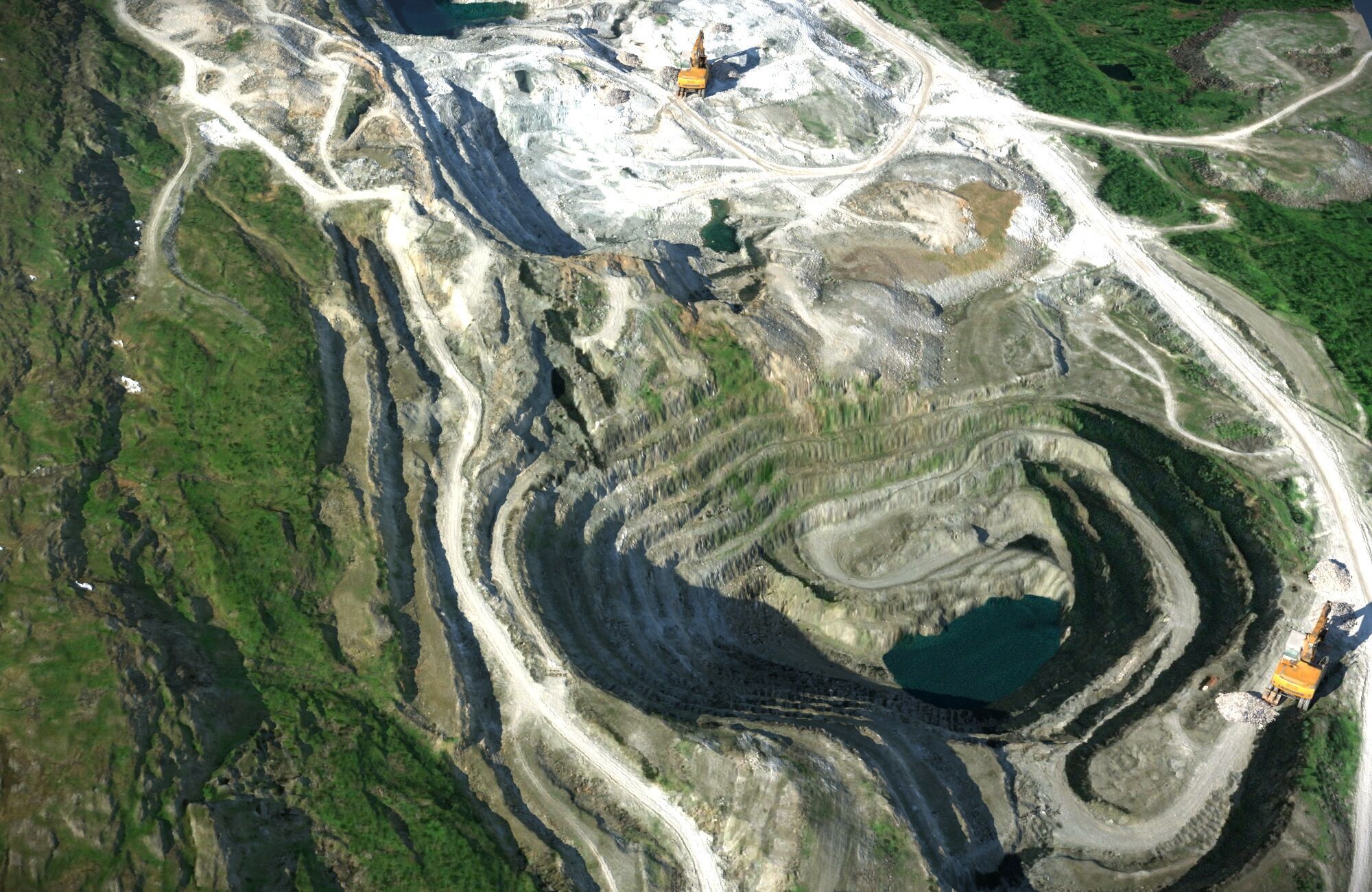 Scanned Opencast Mines 3D model_3