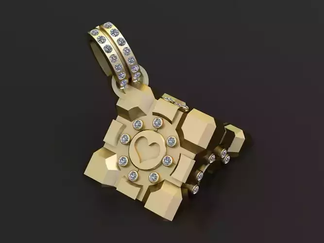 Detailed  pendant 3d printable model