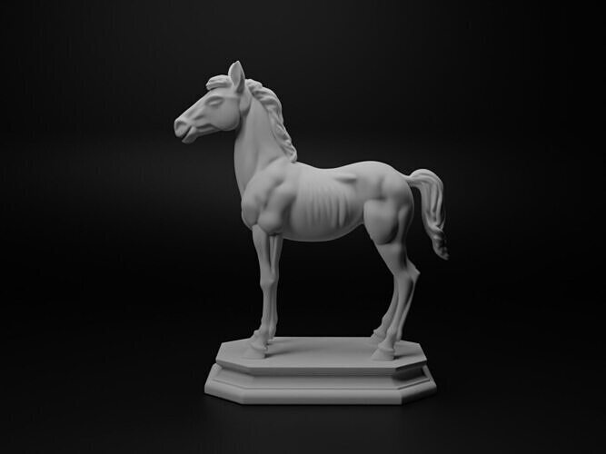 foal Animal Chess 3D print model