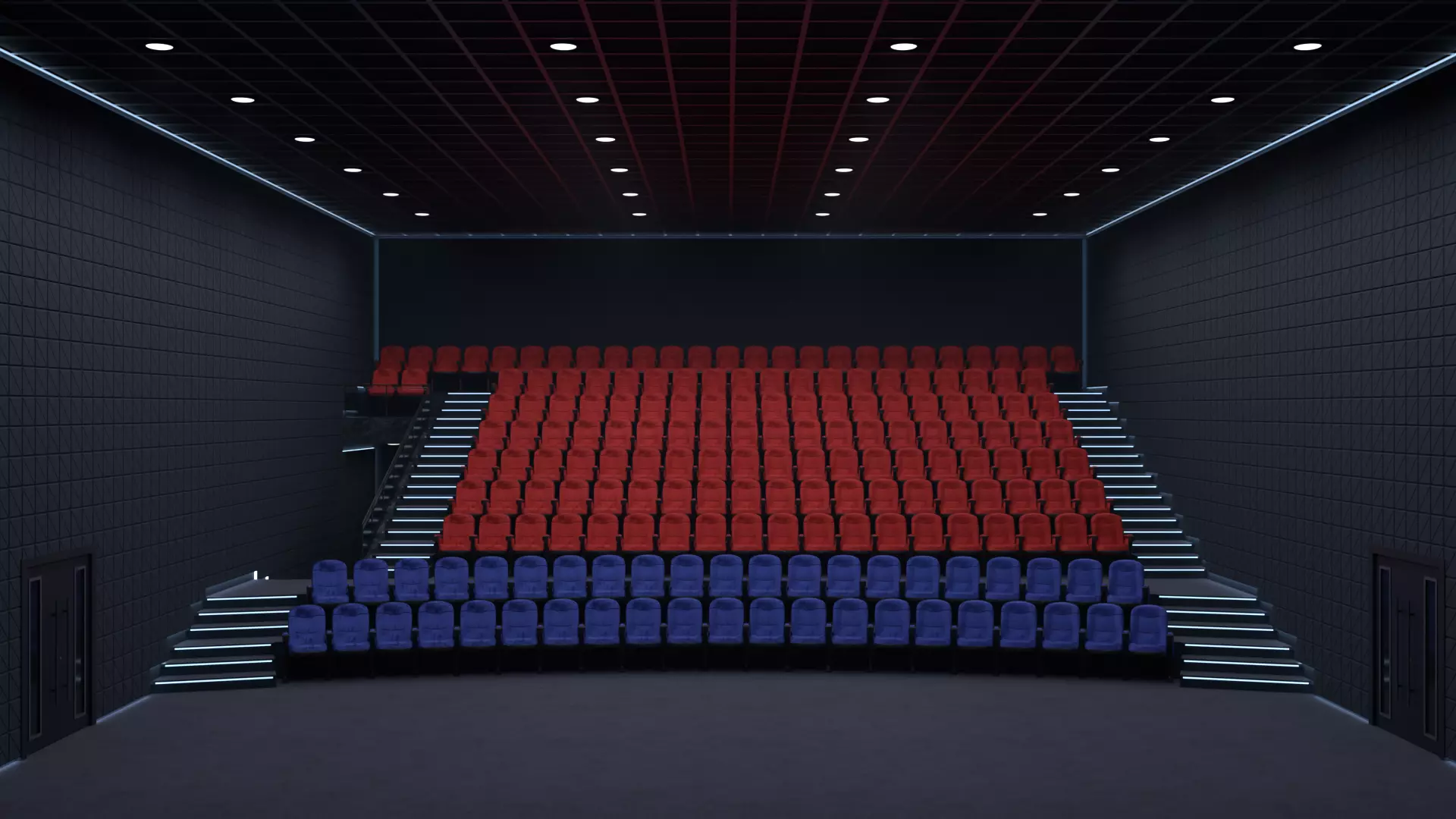 Big Black Cinema 3D model