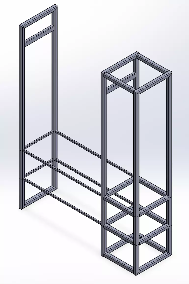 table carcass Free 3D print model