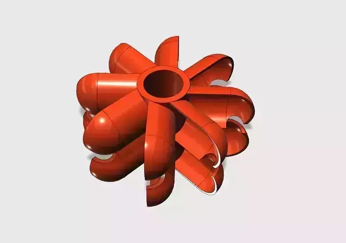 Pelton wheel Free 3D print model