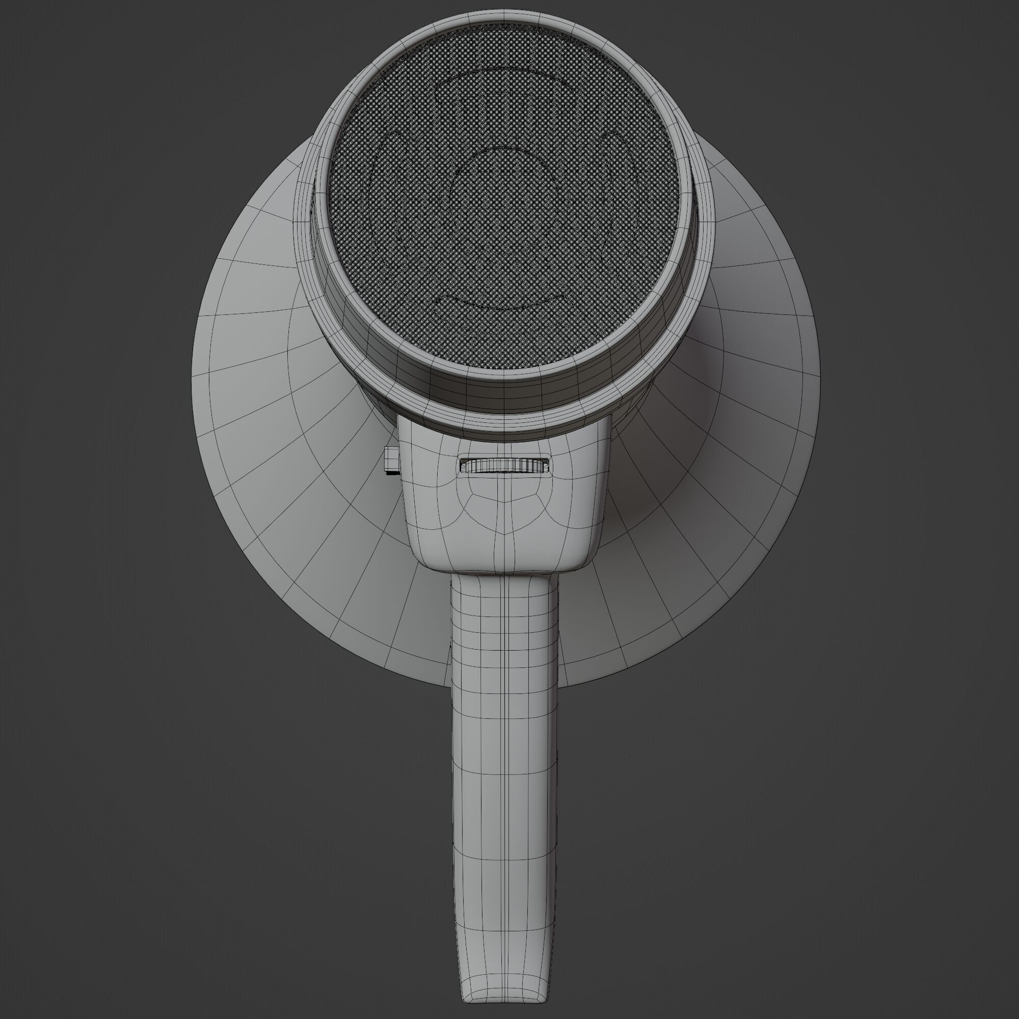 Megaphone 3D model_11