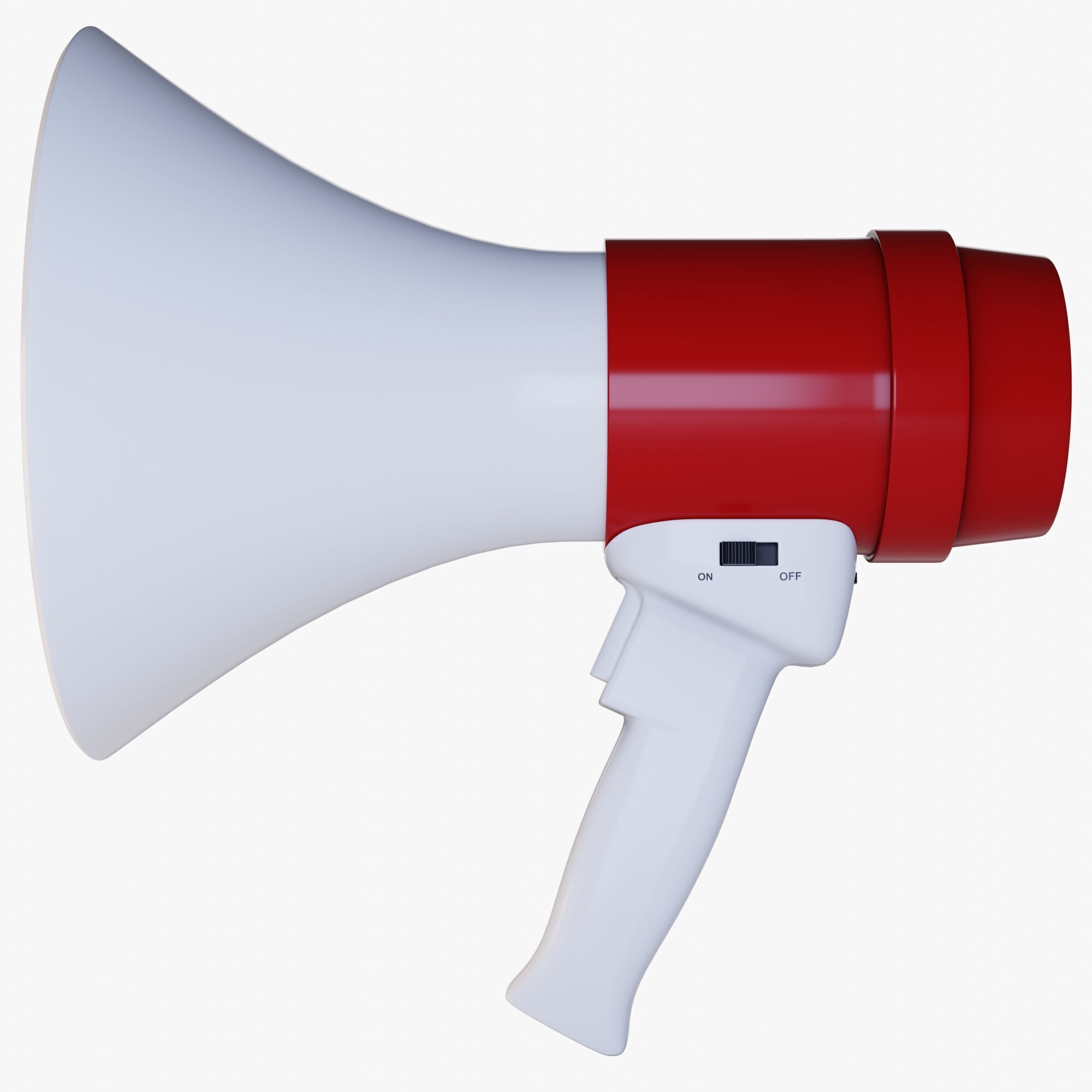 Megaphone 3D model_5