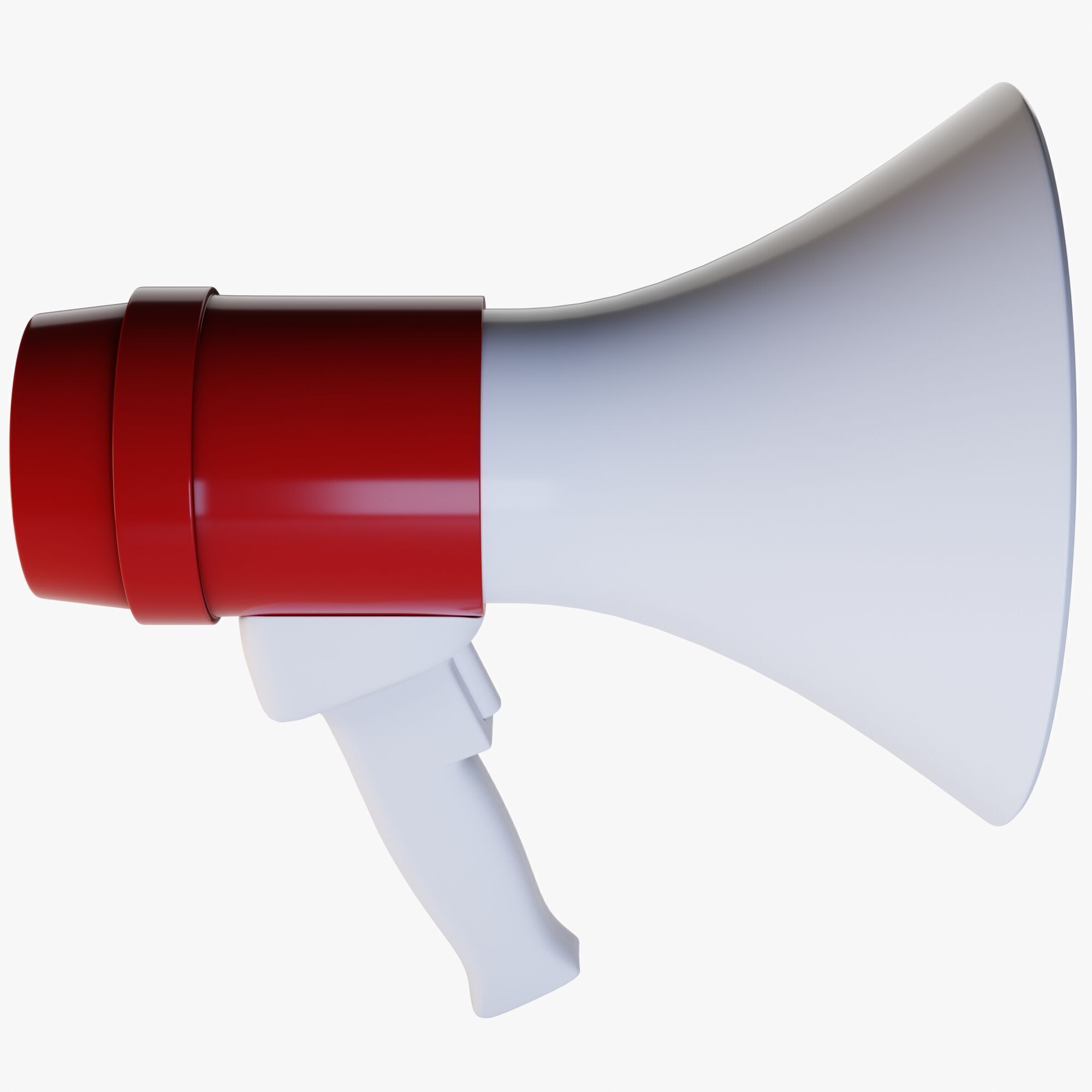 Megaphone 3D model_1