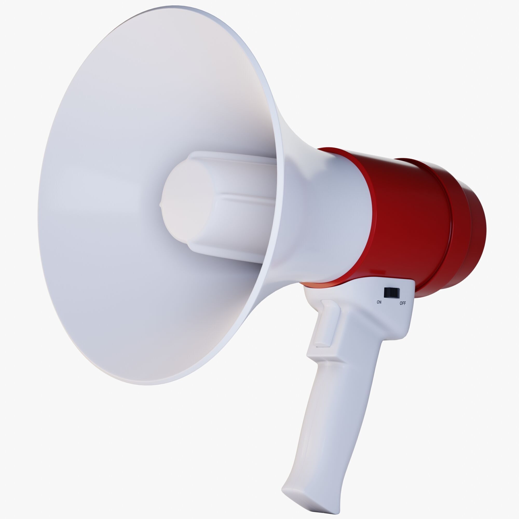 Megaphone 3D model_6