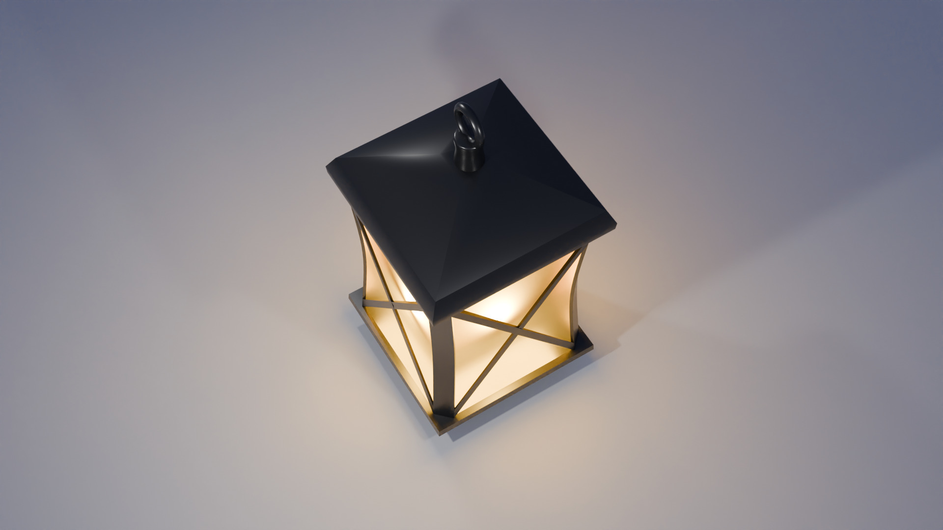 Flashlight Low Poly Low-poly 3D model_10