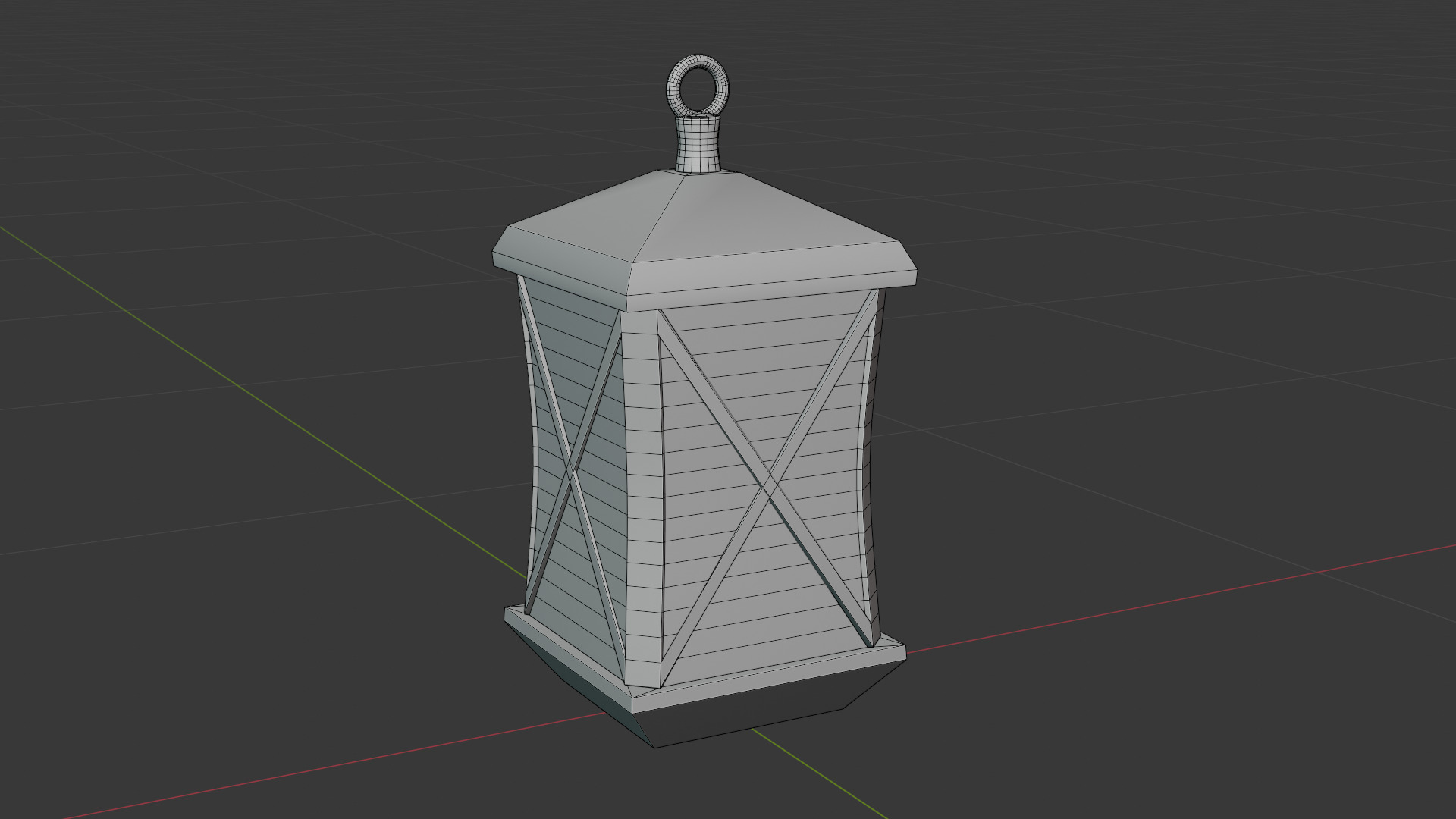 Flashlight Low Poly Low-poly 3D model_3