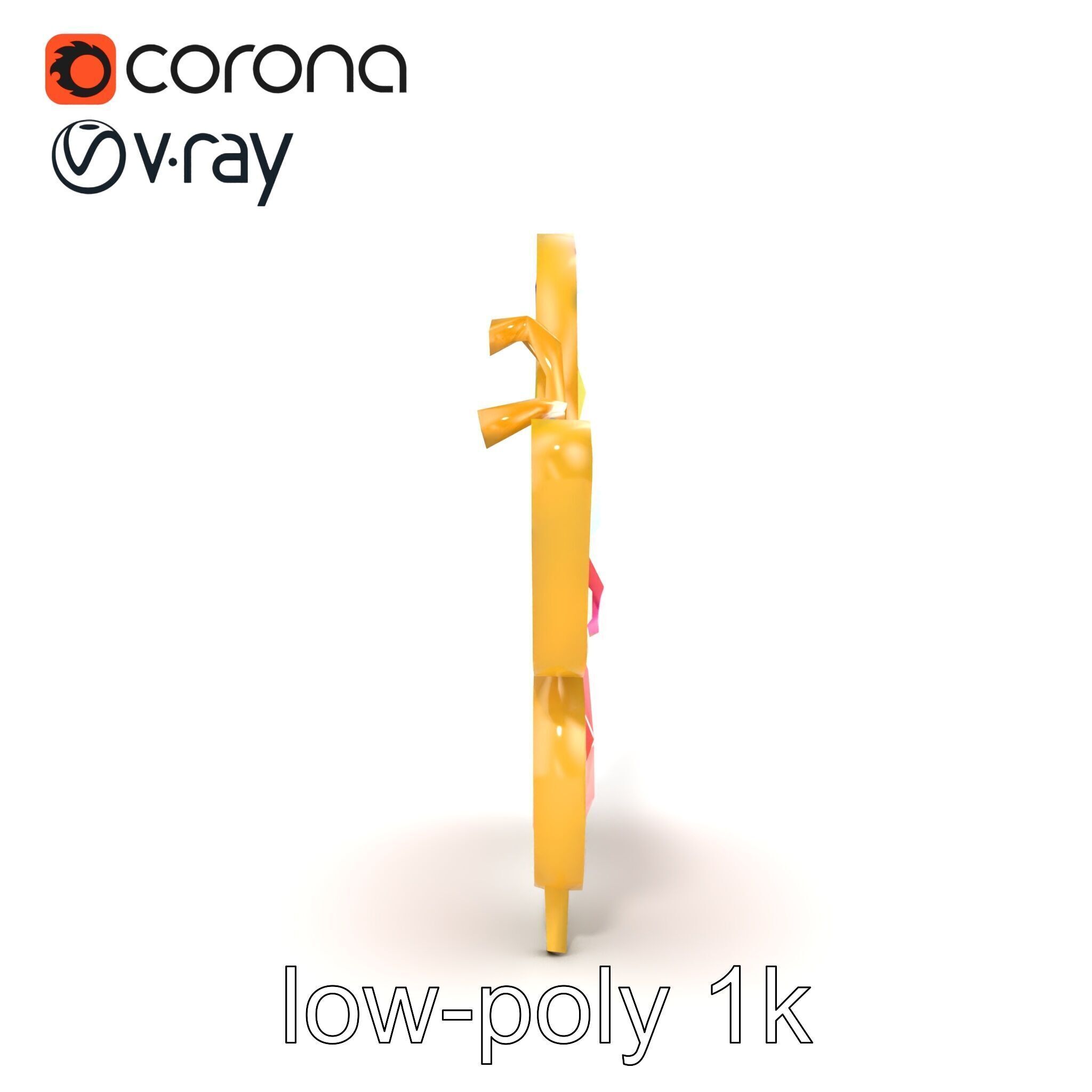 Butterfly Gemstone Brooch Elegance model pack Low-poly 3D model_20