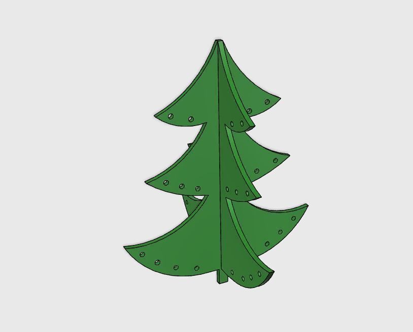 Christmas Tree Free 3D print model_4