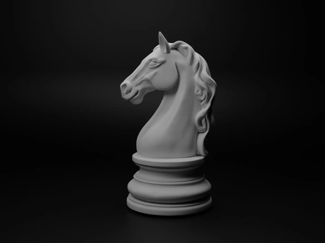 horse Animal Chess 3D print model_0