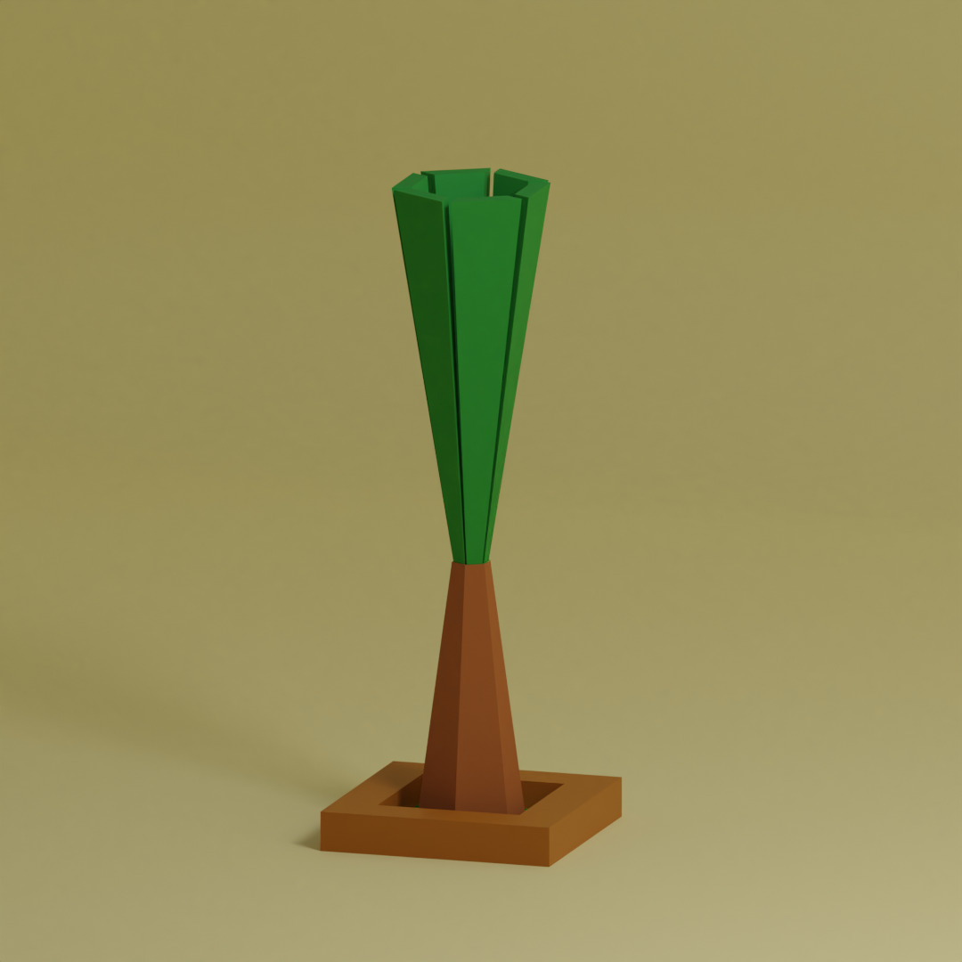 Low Poly Trees Collection - 25 trees pack 5 Low-poly 3D model_14
