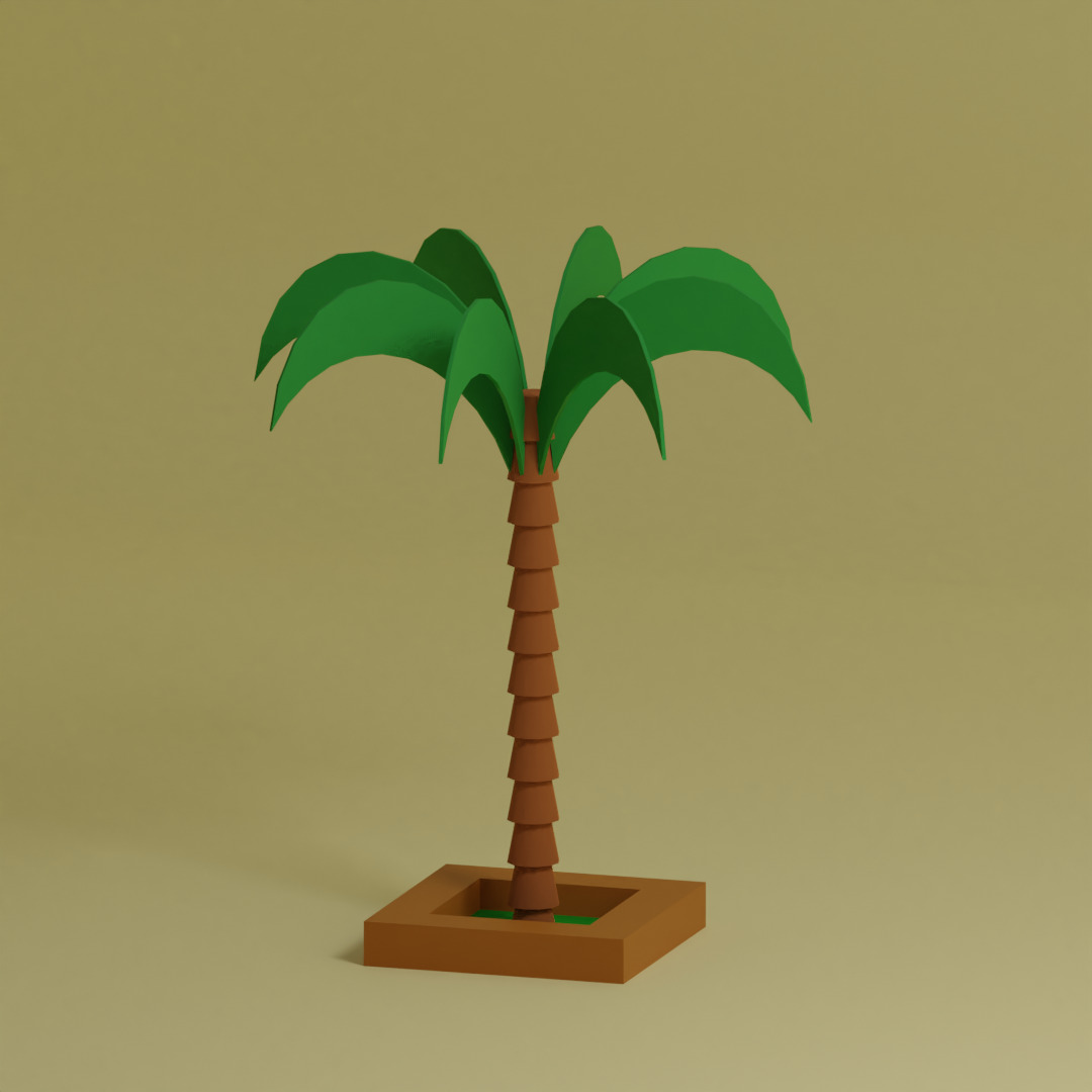 Low Poly Trees Collection - 25 trees pack 5 Low-poly 3D model_27