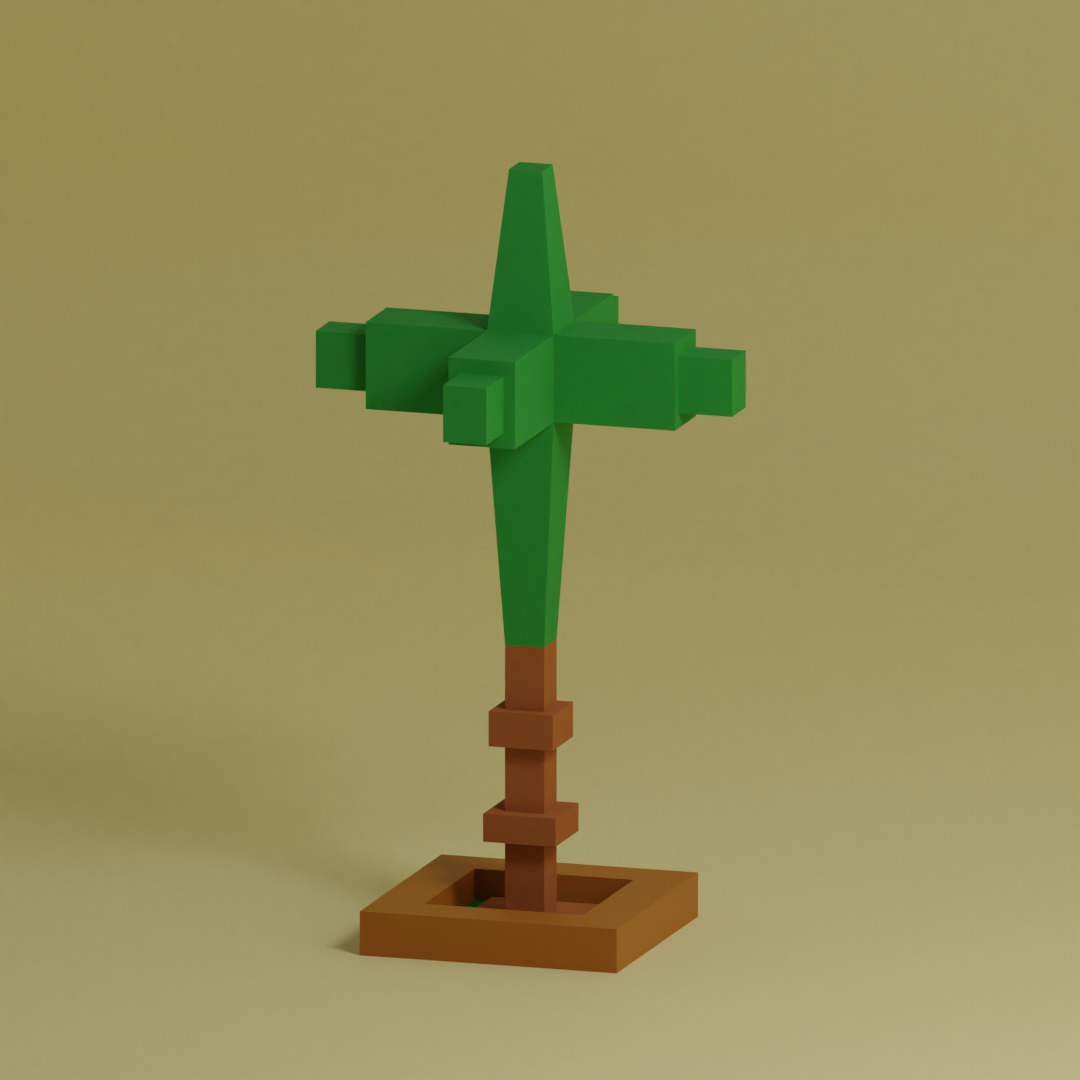 Low Poly Trees Collection - 25 trees pack 5 Low-poly 3D model_16