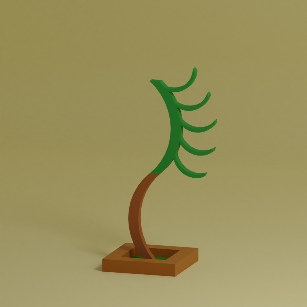 Low Poly Trees Collection - 25 trees pack 5 Low-poly 3D model_19