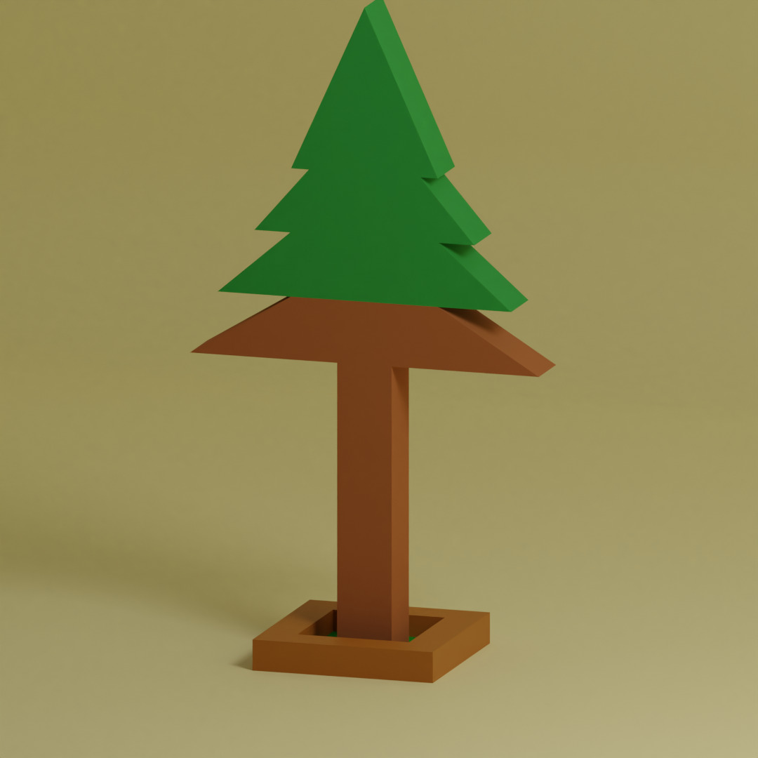Low Poly Trees Collection - 25 trees pack 5 Low-poly 3D model_10