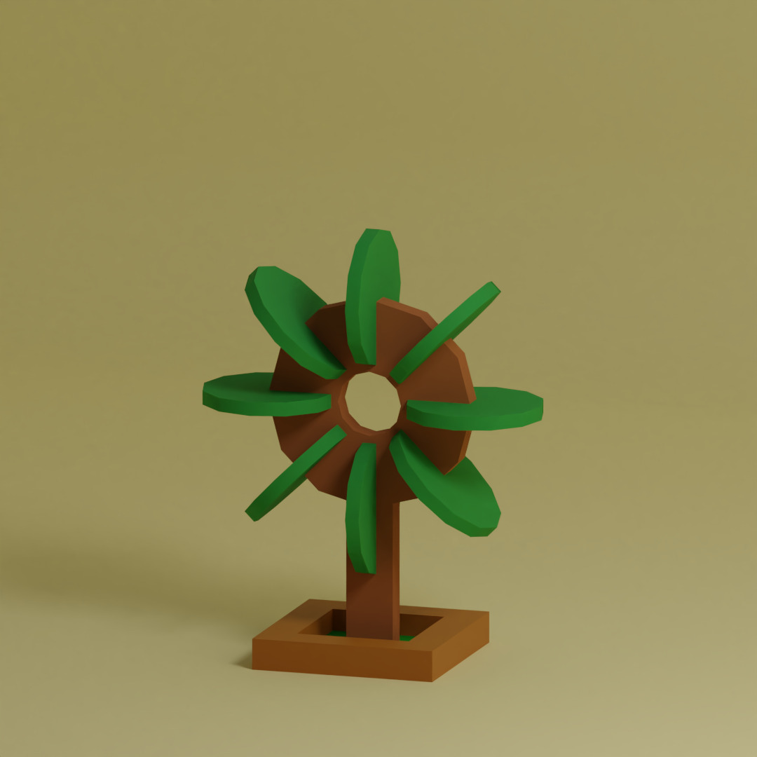 Low Poly Trees Collection - 25 trees pack 5 Low-poly 3D model_7