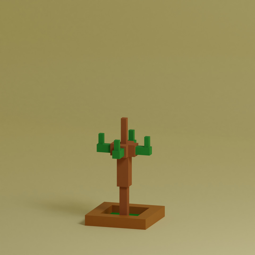 Low Poly Trees Collection - 25 trees pack 5 Low-poly 3D model_20