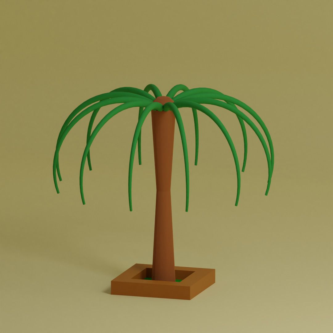 Low Poly Trees Collection - 25 trees pack 5 Low-poly 3D model_24